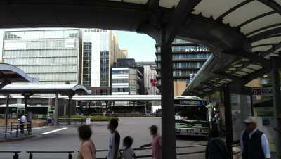 京都駅バス停