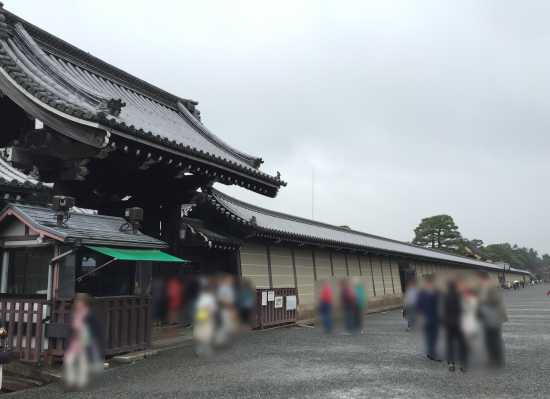 京都御所　一般公開入口