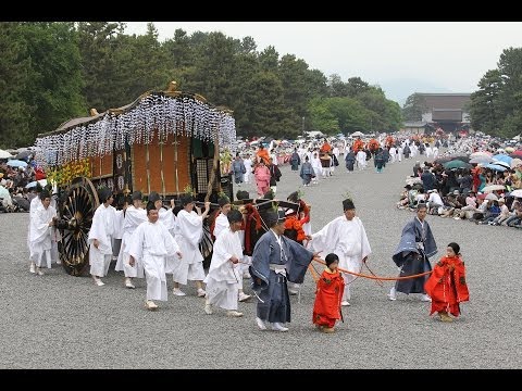 京都・葵祭行われる